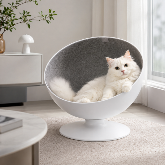 Modern Swivel Cat Lounge Chair